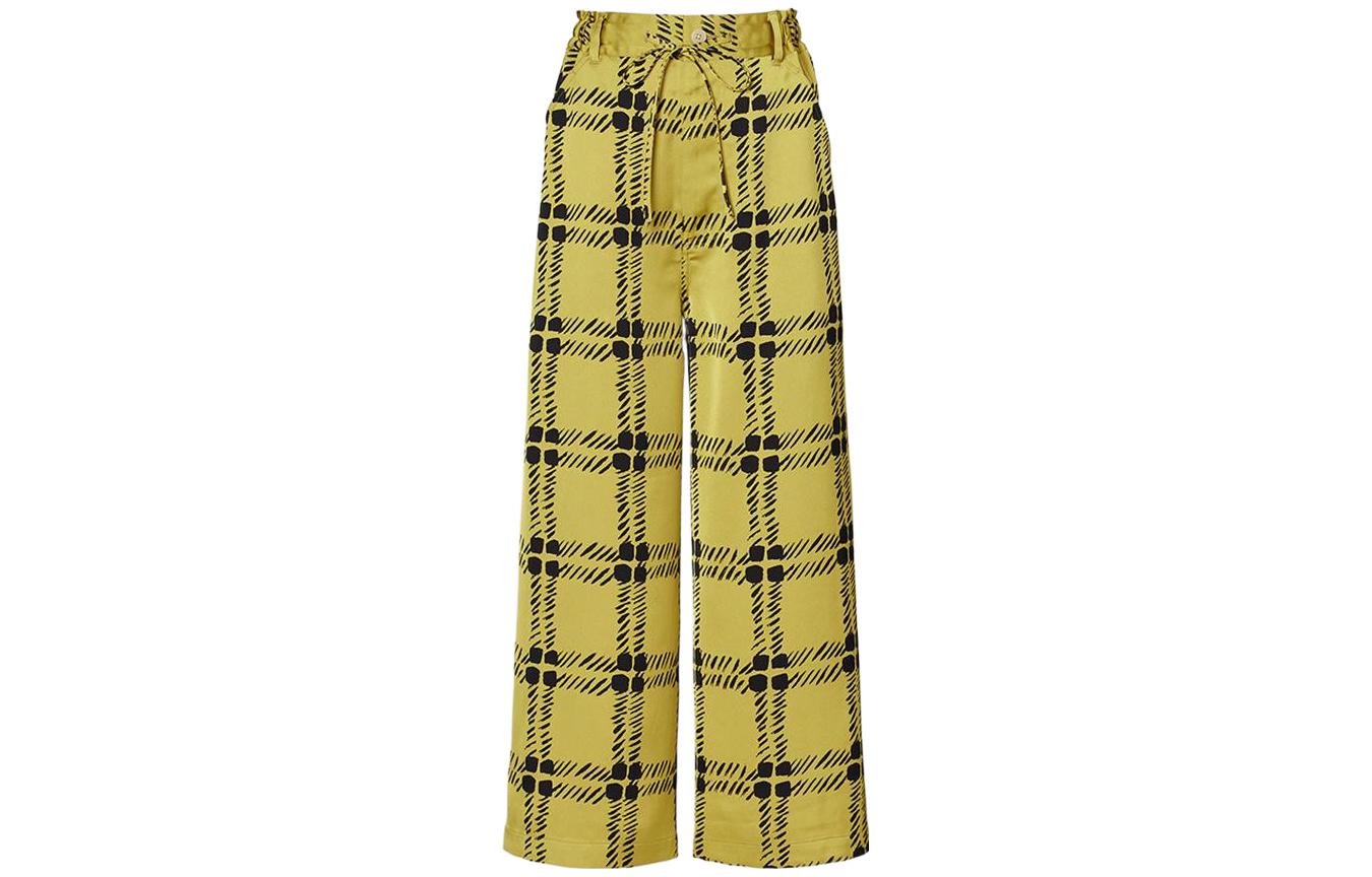 Женские штаны UNIQLO MARNI (горчичные)