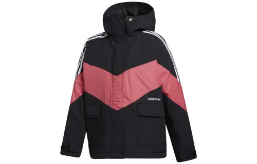 Adidas Originals Puffer Jackets Women's Black Hooded Moderate Other
