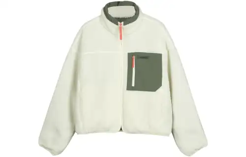 Skechers FASHION Puffer Jacket Women's Tofu White