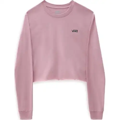 Vans Sweatshirts Women's Pink Crew Neck Moderate