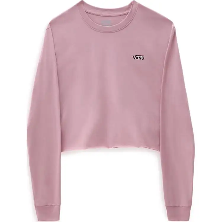 Vans Sweatshirts Women's Pink Crew Neck Moderate