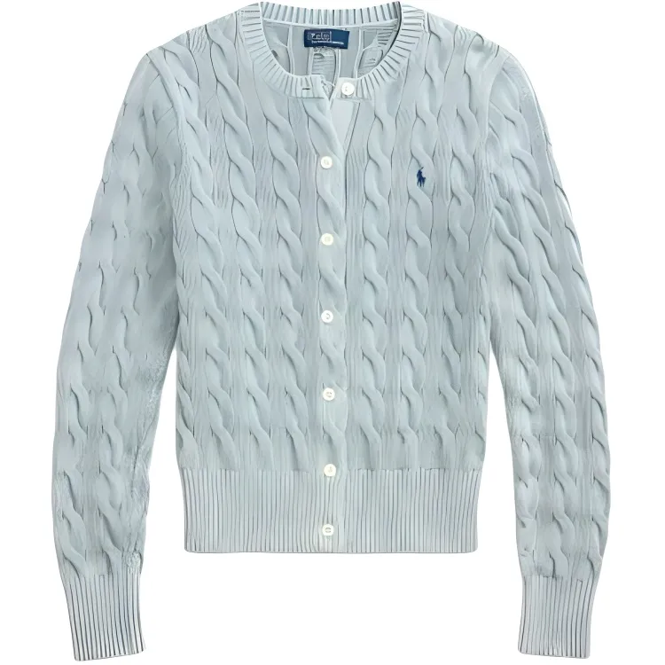 Polo Ralph Lauren Knitwear Slim Fit Women's Light Blue