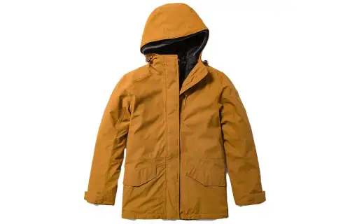 Timberland Windbreaker Jackets Women's Wheat Hooded Moderate