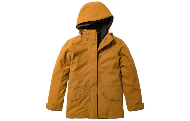Timberland Windbreaker Jackets Women's Wheat Hooded Moderate