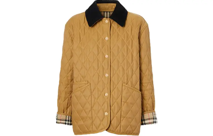 Burberry Women's Diamond Quilted Barn Jacket