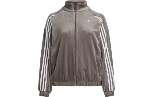 Adidas Originals Velvet feel Coat Women's Gray