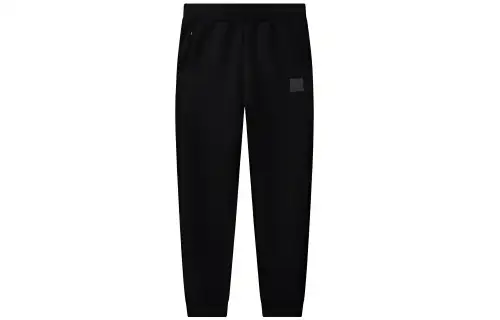 Anta Comprehensive Training Collection Sports Lifestyle Collection Knitted Sweatpants Women's Black
