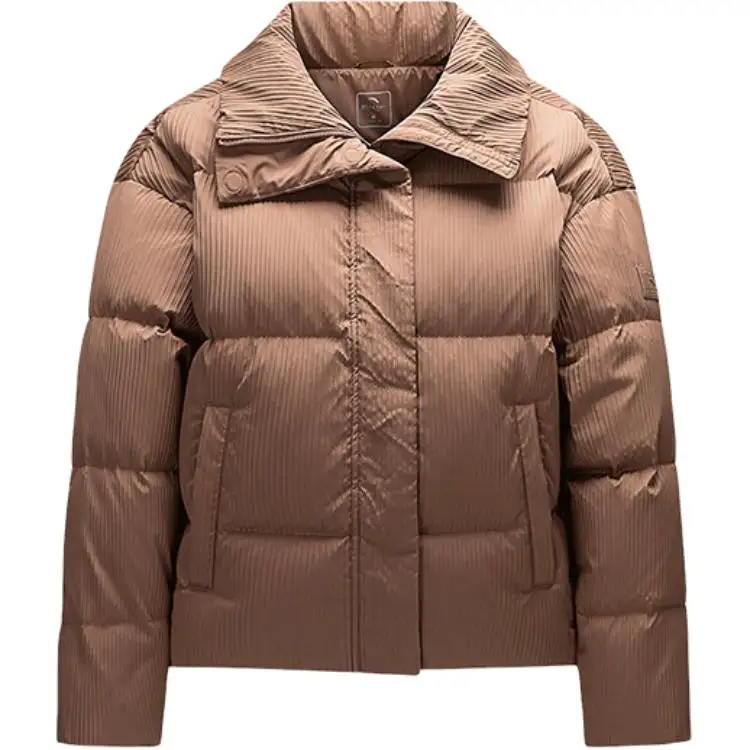 Anta Variety Training Collection Down Jacket Women's Rich Coffee
