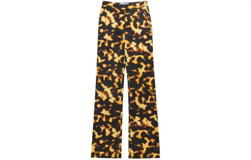 LOEWE Bootleg Trousers 'Yellow/Black'
