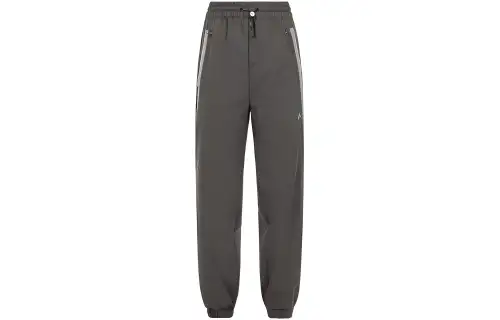 EVISU Knitted Sweatpants Women's Dark Gray Moderate Cuffed Pants