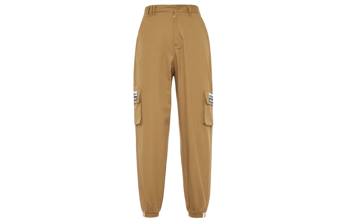 Adidas Originals Casual Pants Women's Brown Moderate Cargo Pants