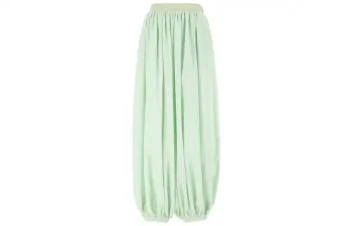 LOEWE Casual Pants Women's Light Green Moderate Other