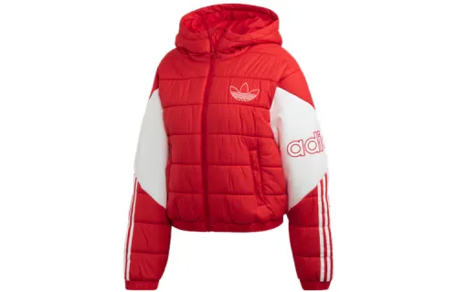 Adidas Originals Puffer Jackets Women's Light Scarlet Moderate