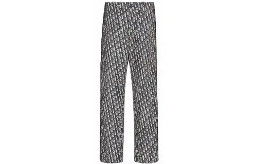 DIOR SS21 Casual Pants Women's Marine Blue