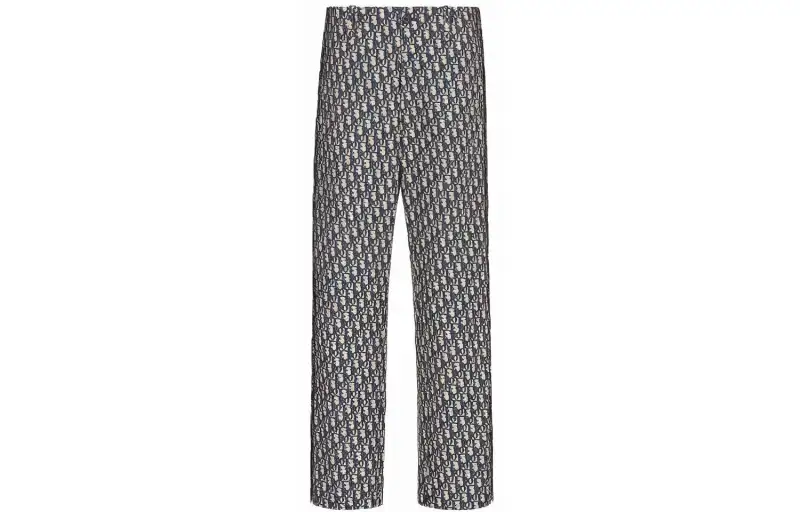 DIOR SS21 Casual Pants Women's Marine Blue