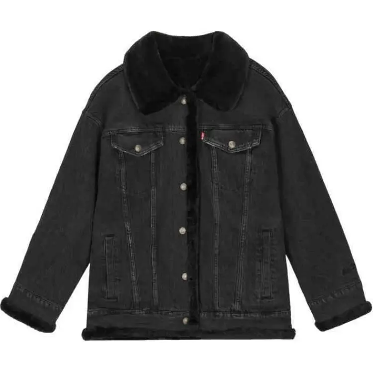 Levi's Denim Jacket Women's Black