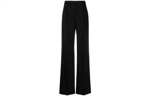 SAINT LAURENT High Waist Flared Trousers