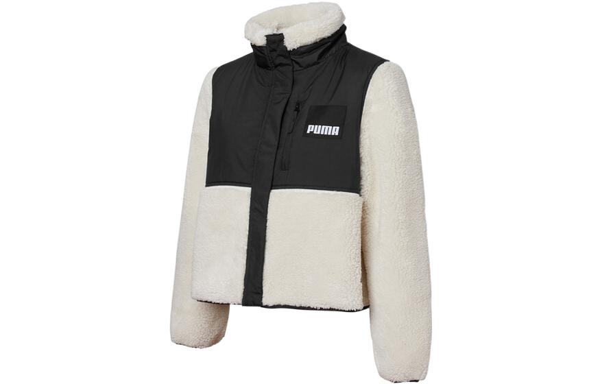 Женская куртка Puma из флиса (белая)