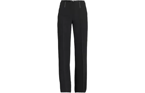 PRADA Casual Pants Women's Black Moderate Straight Fit Pants