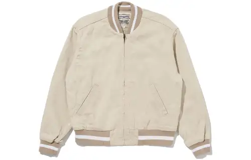 Levis Baseball Jacket Women's Beige