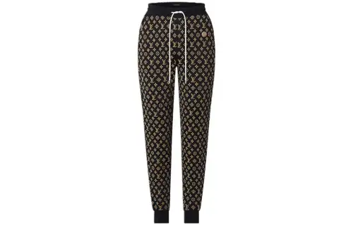 LOUIS VUITTON Monogram Jacquard Jogging Pants
