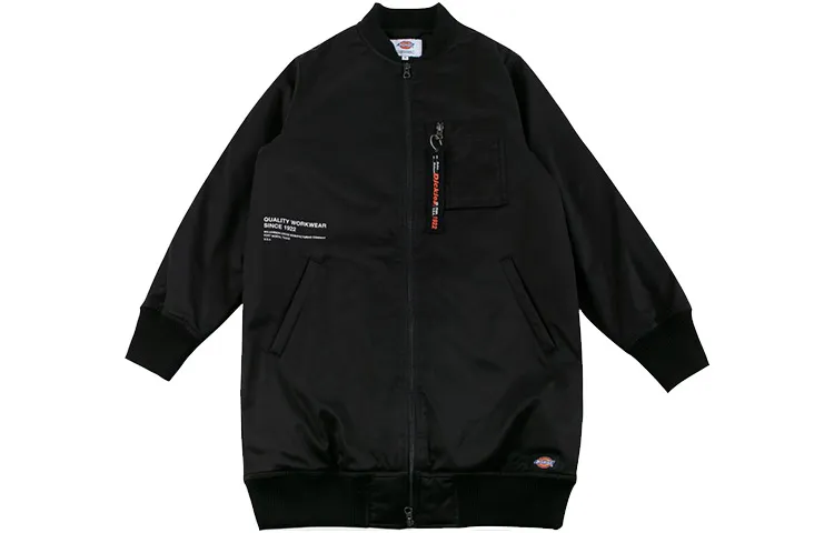Dickies Puffer Jackets Women's Black Moderate Straight Fit