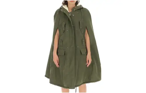 MIU MIU SS23 Cloak Women's Green