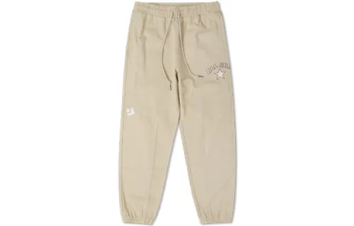 Converse Knitted Sweatpants Women's Brown Moderate Cuffed Pants