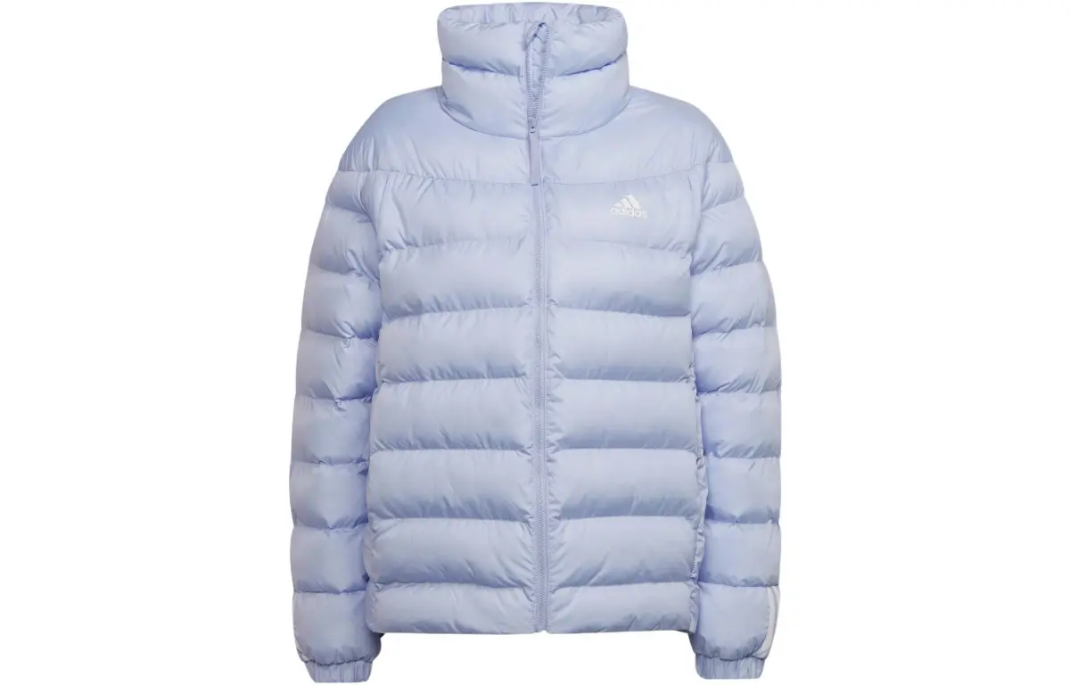 Adidas Puffer Jacket Women's Light Blue
