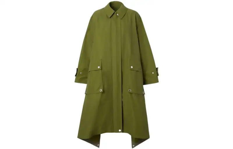 Burberry FW22 Trench Coat Women's Dark Fern Green