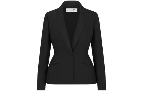DIOR SS24 Business Suit Coat Women's Black