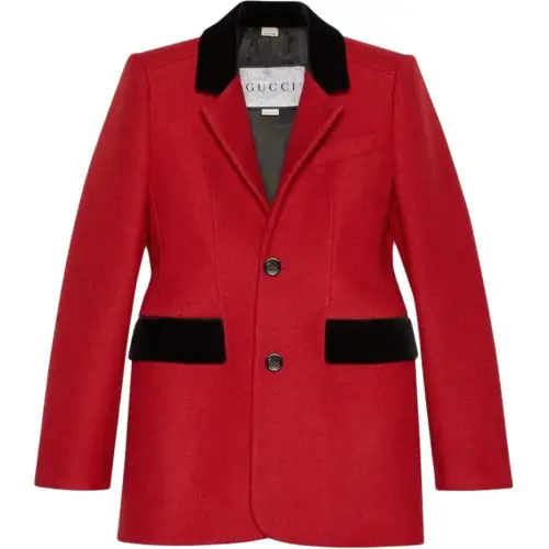 GUCCI x Balenciaga The Hacker Project Business Suit Coat Women's Red