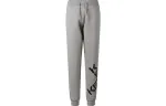 KENZO Knitted Sweatpants Women's Pearl Gray Moderate Straight Fit Pants