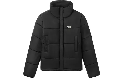 Vans Galatic Spiral Puffer Jackets Women's Black Stand Collar Moderate Other