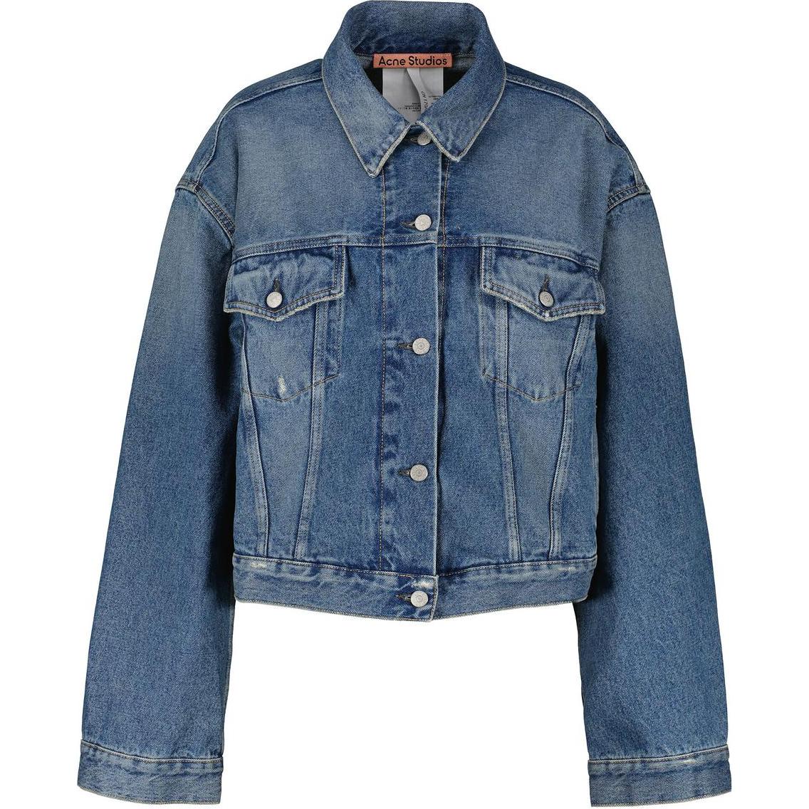 Женская куртка Acne Studios (синяя)