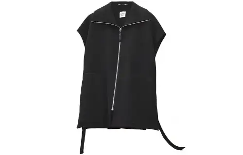 HERMES Vests Women's Black Moderate Other