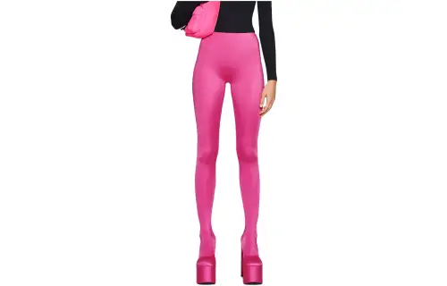 Balenciaga Leggings Women's Bright Pink