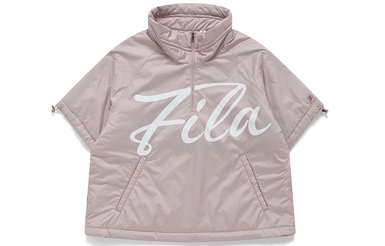 Женская куртка Fila Лого-принт (розовая)