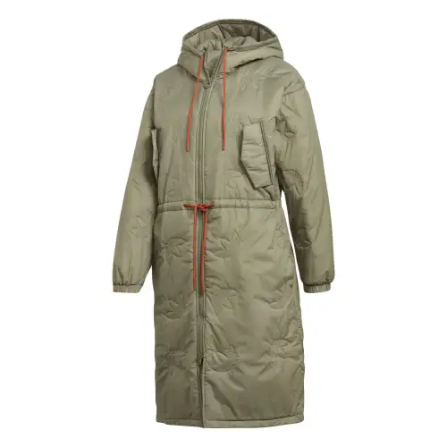 Adidas Originals Trefoil Coat Women's Legacy Green