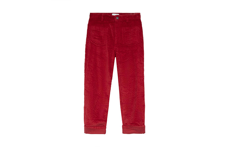 COACH FW22 Casual Pants Women's Red