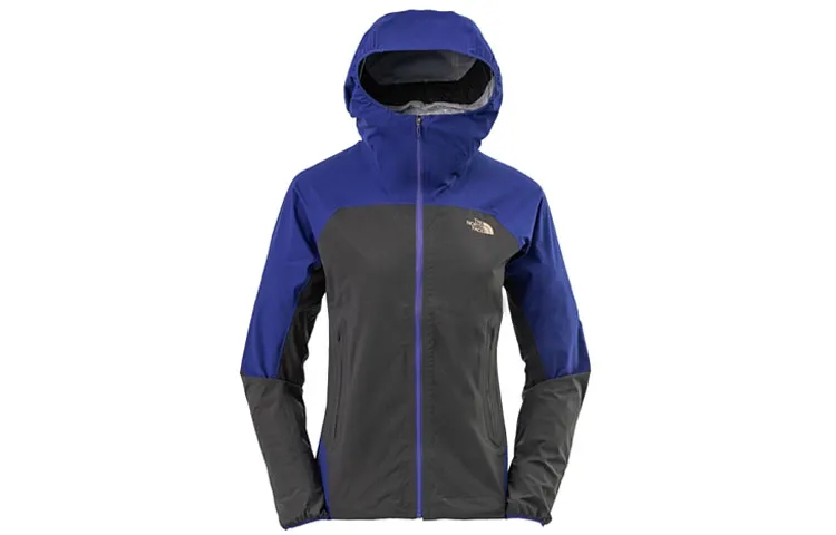 THE NORTH FACE Outdoor Hiking Waterproof, Windproof, And Breathable Windbreaker Jacket Women's Blue