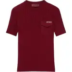 GUCCI Intarsia Rib Top