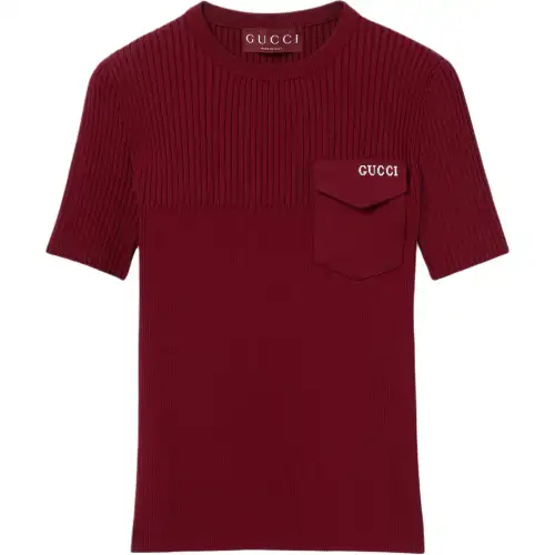 GUCCI Intarsia Rib Top