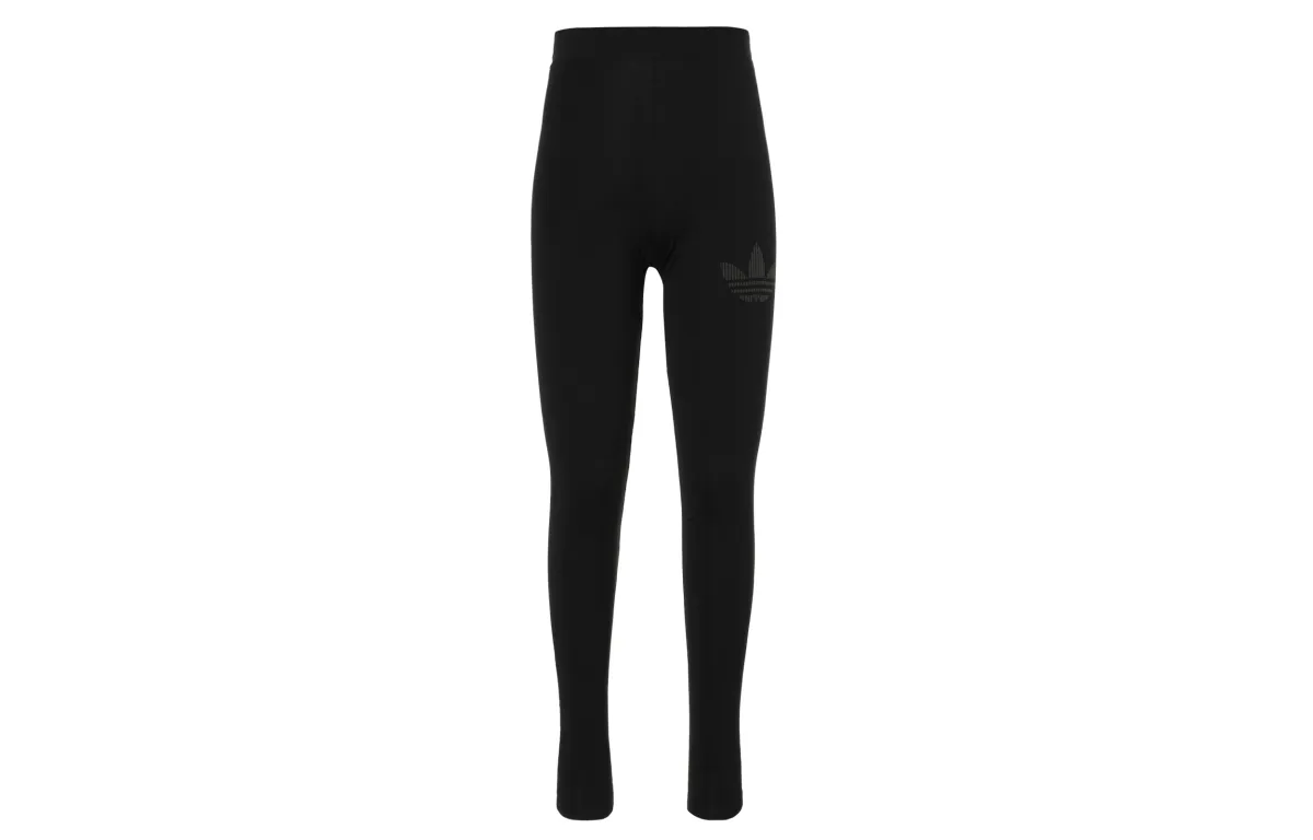 Adidas Originals Casual Pants Women's Black Moderate Slim Fit Pants