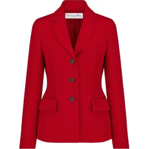 DIOR Business Suit Coat Women's Red