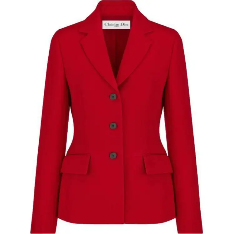 DIOR Business Suit Coat Women's Red