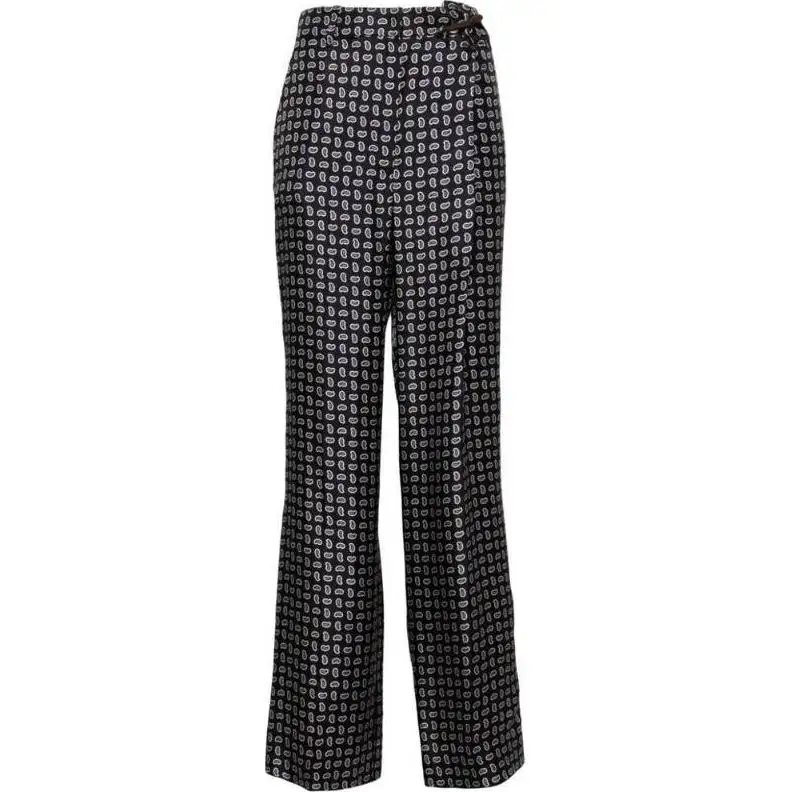 Prada high-waist twill pants