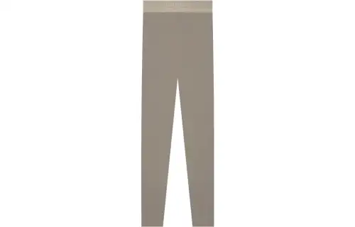 Fear Of God Essentials SS22 Knitted Sweatpants Women's Taupe Moderate Slim Fit Pants