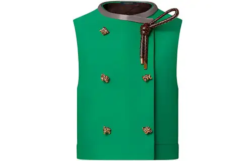 LOUIS VUITTON Vest Women's Green