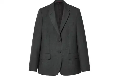 GUCCI SS24 Business Suit Coat Women's Gray